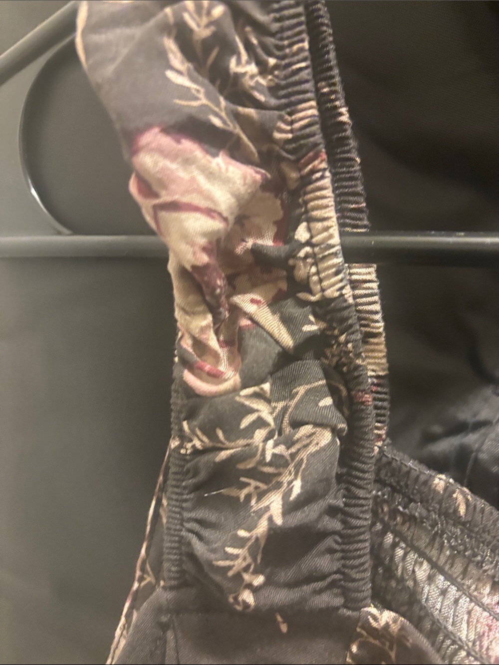 torrid BrownFloral Camisole with BurgundyAccents - Picture 3 of 4
